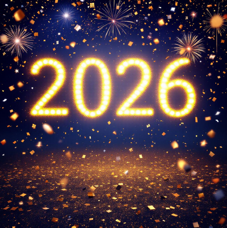 Closing out the year grateful for lessons learned and relationships built. Looking forward to what’s ahead. Wishing everyone a healthy, successful New Year in 2026.