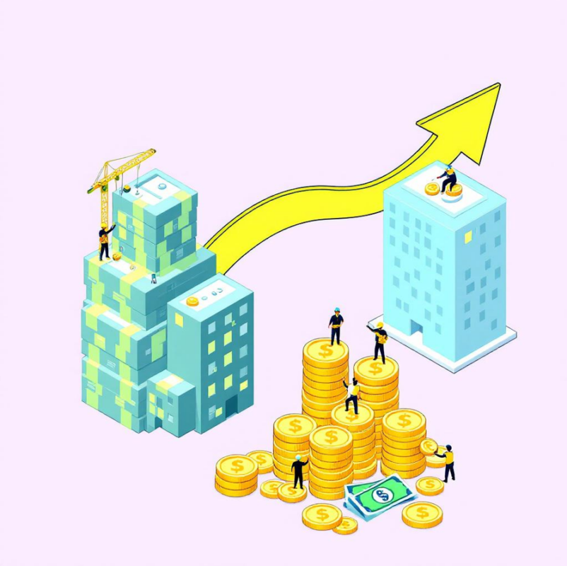 Construction cash flow is unpredictable.