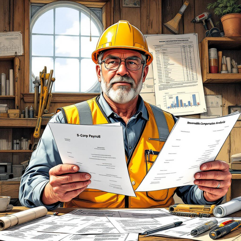 If you run an S-Corp and pay yourself a salary + distributions, December 26 is not too late to fix one of the most audited issues contractors face: reasonable compensation.