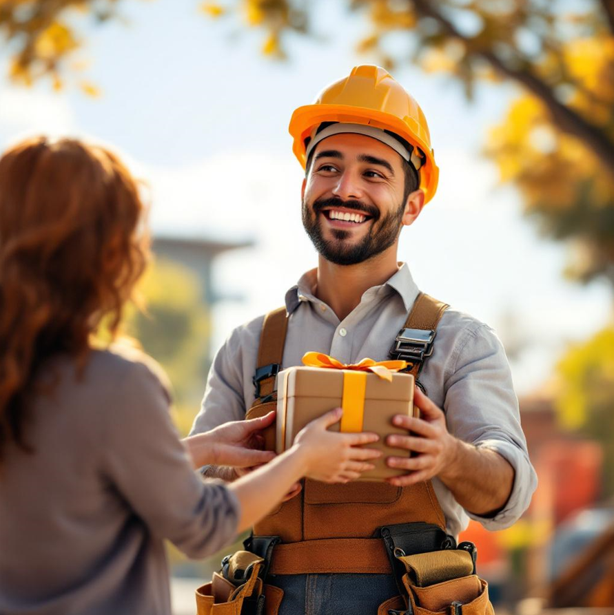 If you spend $𝟯𝟬𝟬 on a holiday gift basket for a referral partner…